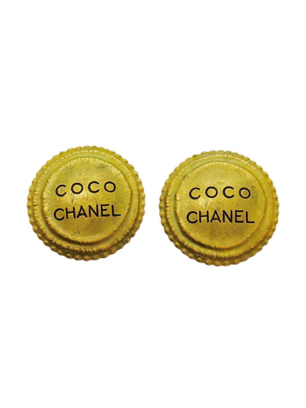Chanel Earrings Gold-Tone Metal #371417C61B